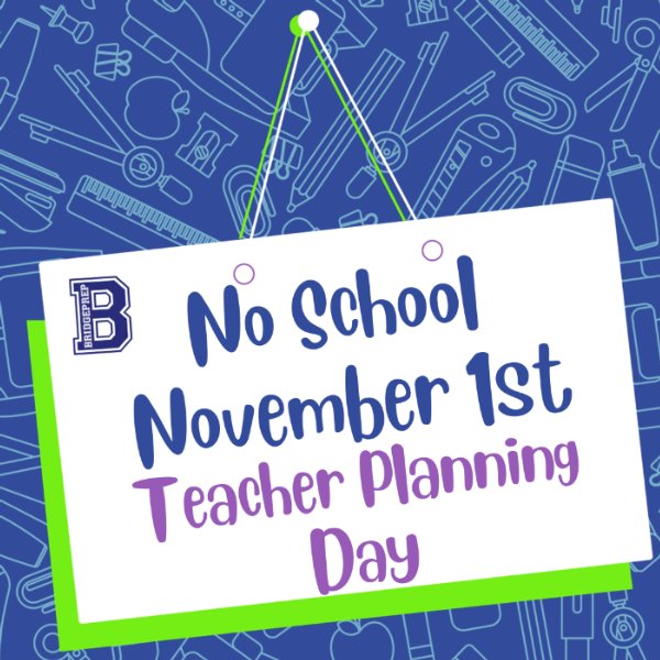No School Teacher Planning Day